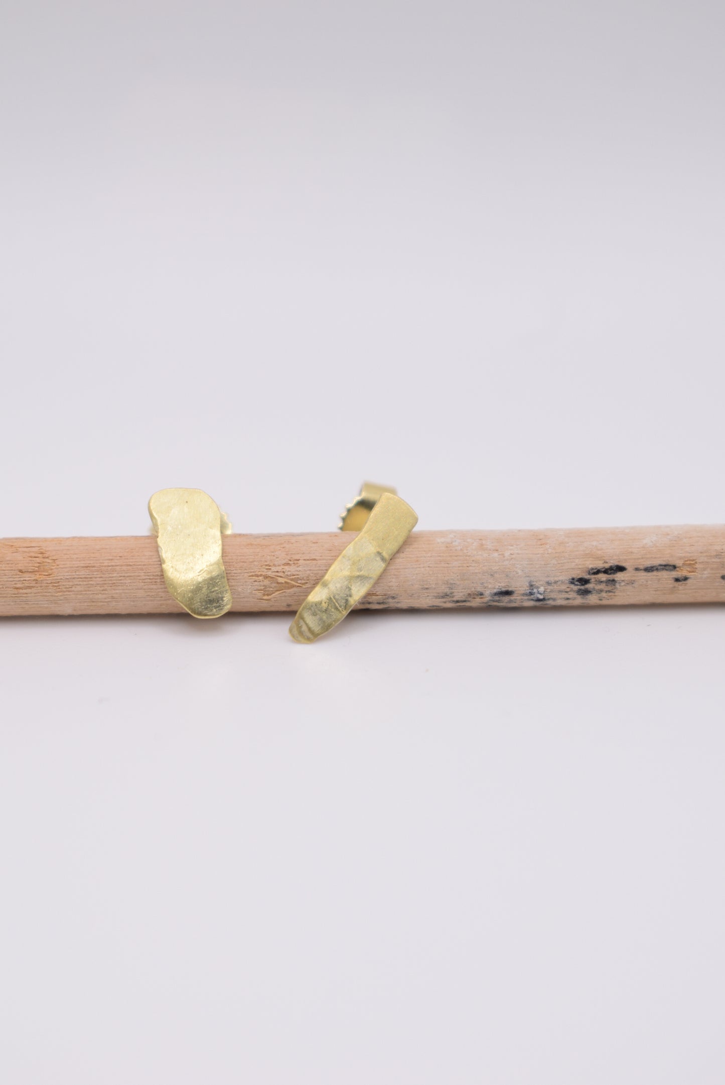 Casuality | recycled gold earrings