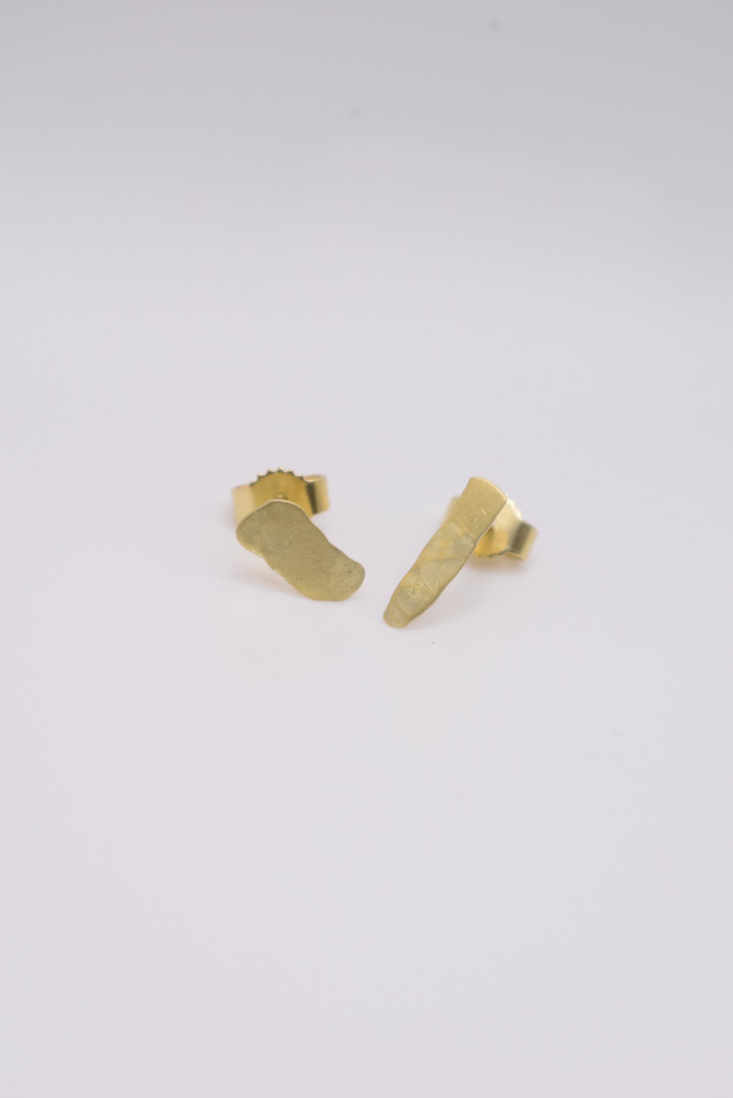 Casuality | recycled gold earrings