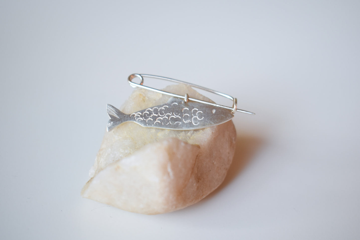 Salmon Brooch